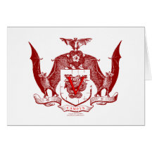 Blood Red Vampyr Crest Cards
