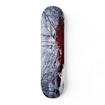 Blood River Winter Skateboard by RavagedOne