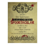 Blood & Snakes Halloween Spooktacular Invitation