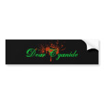 blood_spatter, Dear Cyanide bumper stickers
