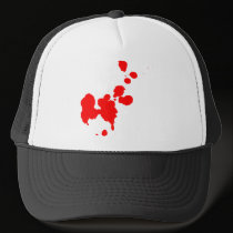 Blood Splatter hats