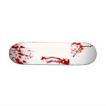 Blood Splatter Skateboard Mini