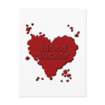blood sucker post card