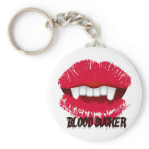 BLOOD SUCKER VAMP LIPS PRINT KEY CHAINS