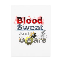blood sweat and gears post cards