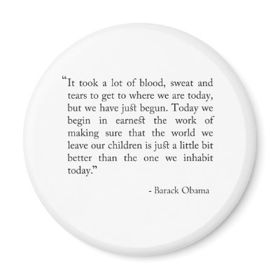 blood sweat and tears fridge magnets by Famous_Quotations