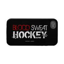 BLOOD SWEAT HOCKEY TOUGH IPHONE 4 CASES