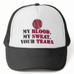 Blood sweat tears - baseball/softball mesh hats