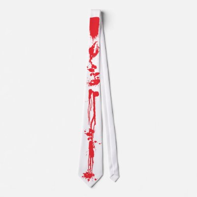 Blood Neck Tie by apollo335
