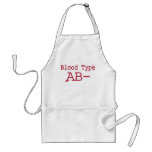 Blood Type AB Negative Apron