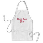 Blood Type B Positive Aprons