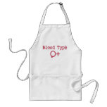 Blood Type O Positive Apron