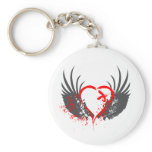 Blood Wings - Emo, Rock, goth, alternative, grunge Keychain