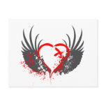 Blood Wings - Emo, Rock, goth, alternative, grunge Post Card