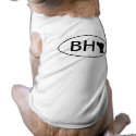 Bloodhound abbreviation BH pet clothing