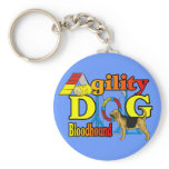 Bloodhound Agility Gifts Keychains