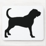 Bloodhound (black) mouse pad