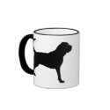 Bloodhound (black) mugs