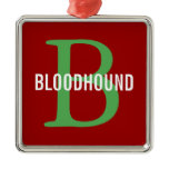 Bloodhound Breed Monogram Design