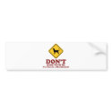 Bloodhound bumper stickers