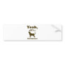 Bloodhound Bumper Sticker