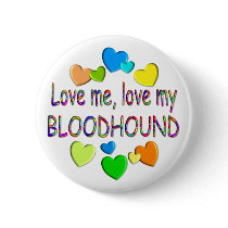 BLOODHOUND PINBACK BUTTONS