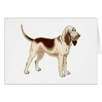 Bloodhound Greeting Card