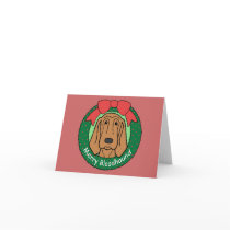 Bloodhound Christmas Cards