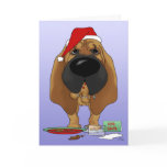 Bloodhound Christmas cards
