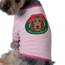 Bloodhound Christmas Doggie T-shirt
