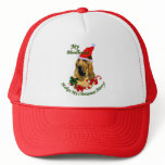 Bloodhound Christmas Gifts Hat