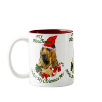 Bloodhound Christmas Gifts Mugs