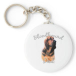 Bloodhound Dad 2 keychains