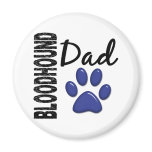 Bloodhound Dad 2 magnets