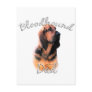 Bloodhound Dad 2 Postcards