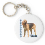 Bloodhound Dad 4 - Keychain