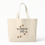 Bloodhound Dad Canvas Bags