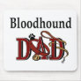 Bloodhound Dad Gifts Mouse Pad