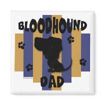 Bloodhound Dad Magnet