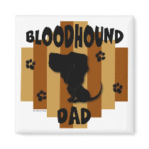 Bloodhound Dad Magnet