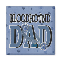 Bloodhound DAD Refrigerator Magnets