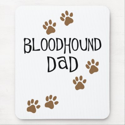 Bloodhound Dad by dogsandhorses