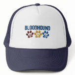BLOODHOUND DAD Paw Print