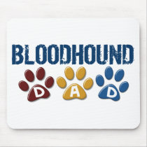 BLOODHOUND DAD Paw Print