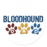 BLOODHOUND DAD Paw Print