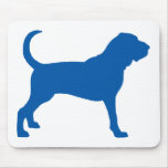 Bloodhound (darker blue) mouse mat
