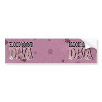 Bloodhound DIVA Bumper Stickers
