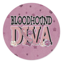 Bloodhound DIVA Sticker