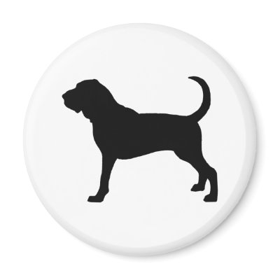 Bloodhound Dog Magnets by dogsandhorses