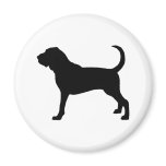 Bloodhound Dog magnets